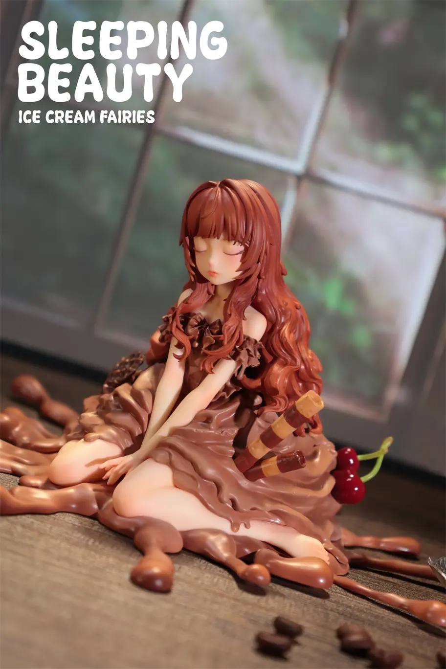 WeArtDoing Studio - Sleeping Beauty-Ice Cream Fairies-Vanilla X Matcha X Chocolate (Licensed)Statue(GK)