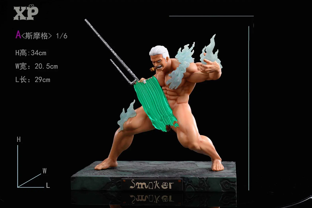 One Piece Smoker 1/6 Statue GK (Adult 18+)-XP Studio Pre-sale