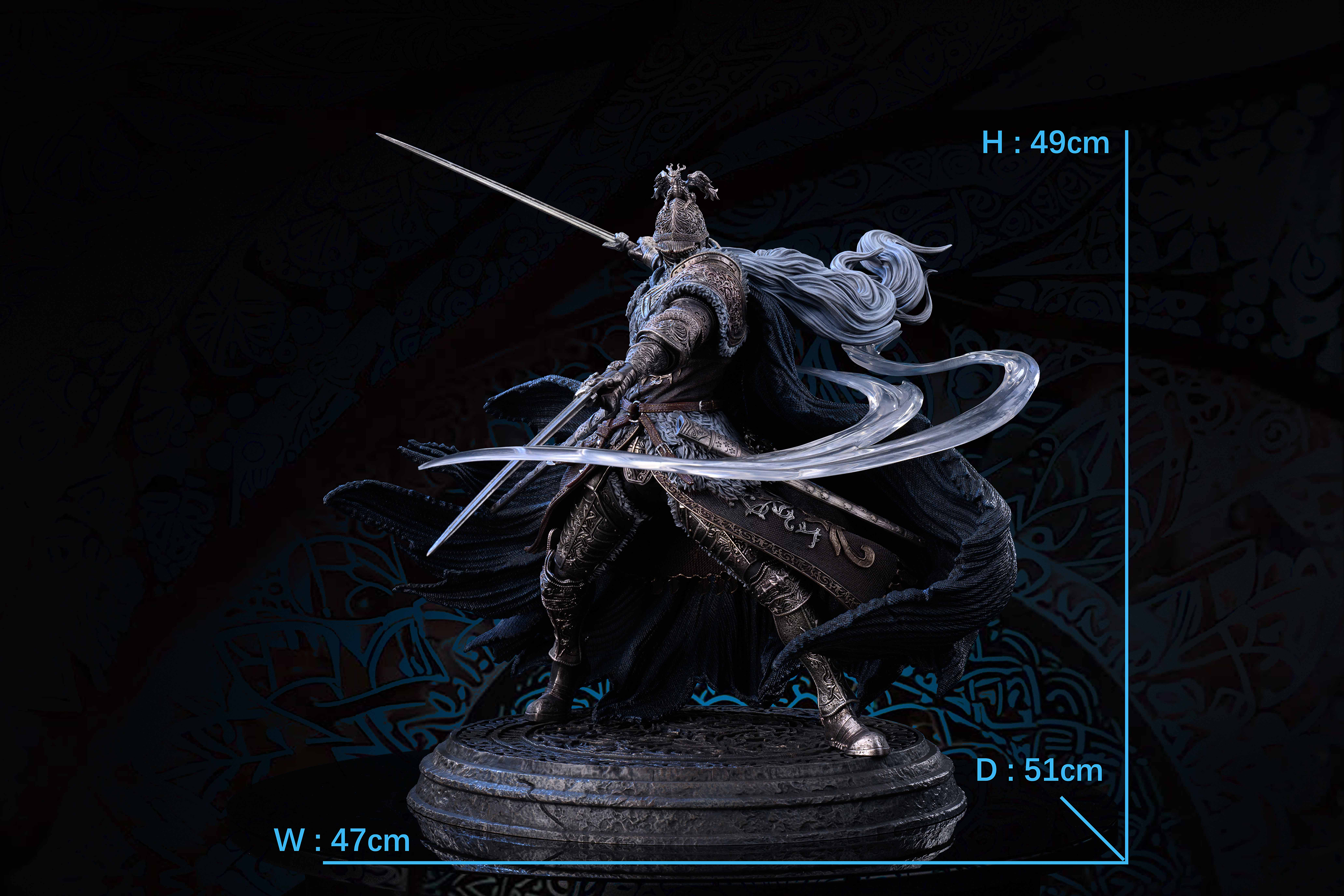 Elden Ring Banished Knight The best player Statue GK-Sword&Wing Studio Pre-sale