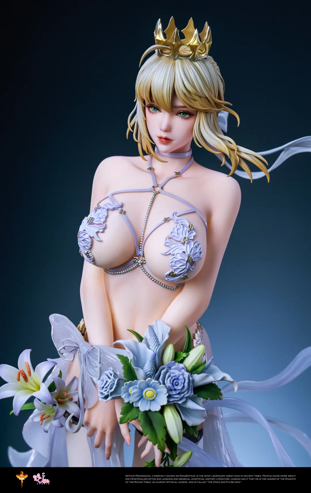 Fate Saber Artoria Pendragon Wedding Dress Statue GK (Adult18+)-DT Studio Pre-sale