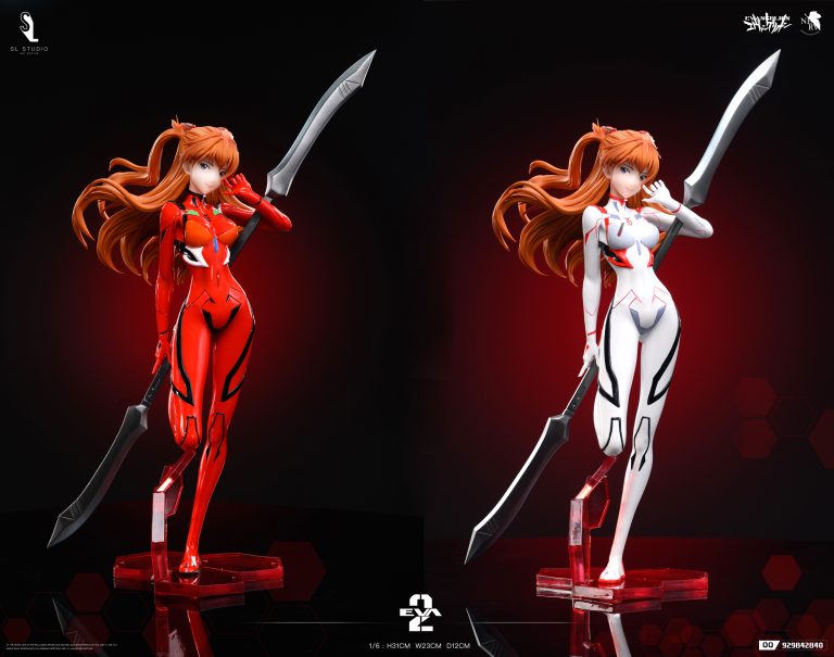 Neon Genesis Evangelion Soryu Asuka Langley Plug Suit Statue (GK) Figure-SL Studio Pre-sale
