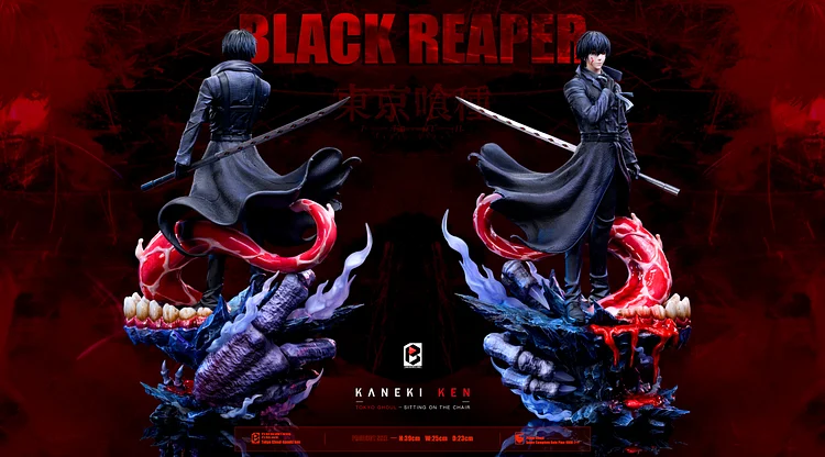 Tokyo Ghoul - Black Death Kaneki Ken Statue (GK) -BW Studio