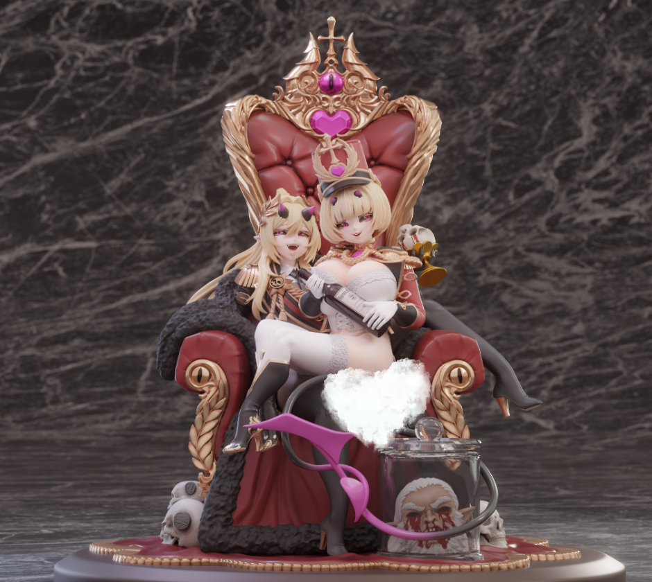 Original Demon Prince The Fallen Usurper (Licensed) Statue(GK) -SODA Studio