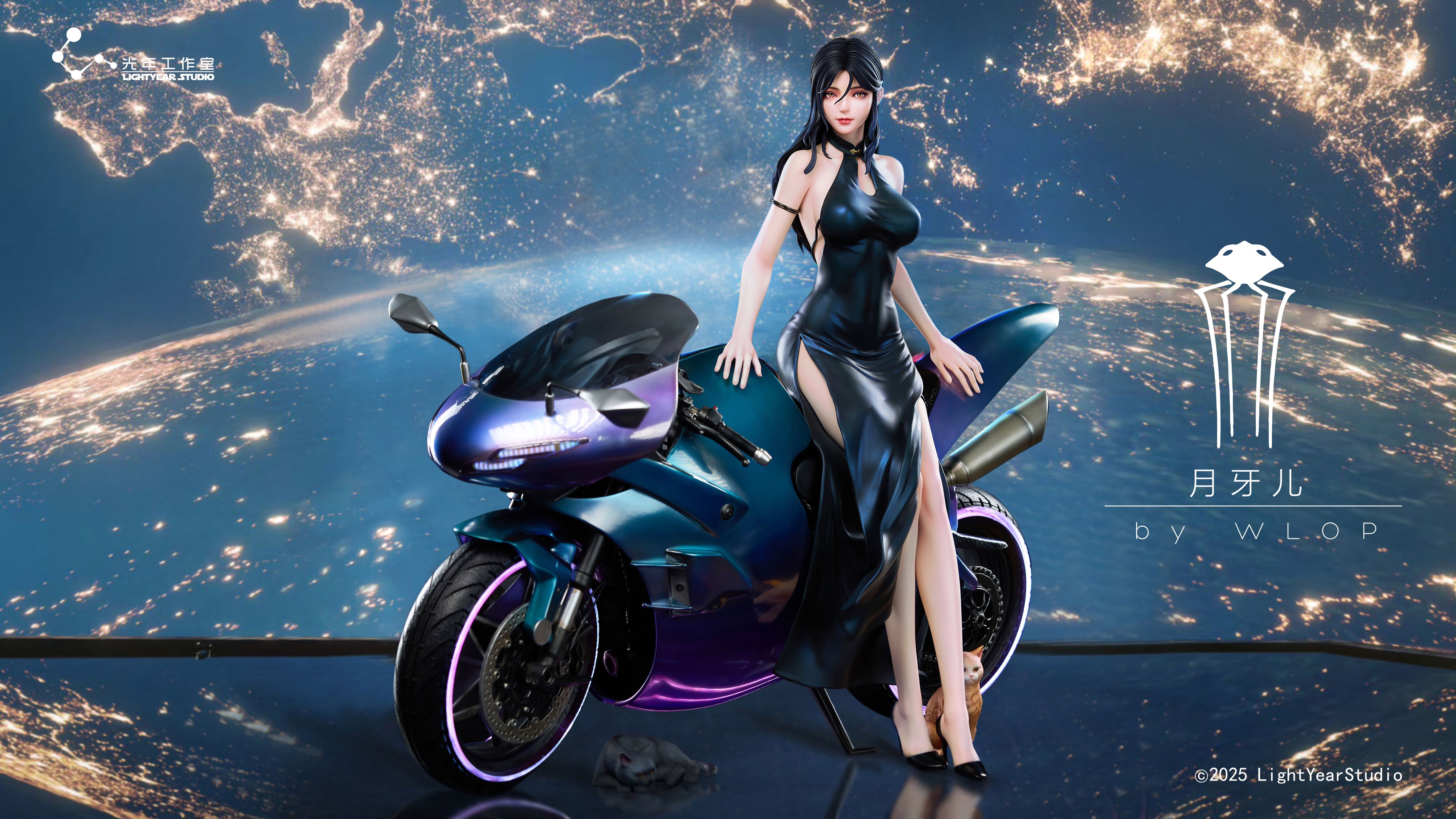 [Pre-sale] "Cloudworm" 1/4 collectible statue "Crescent Moon" (GK)