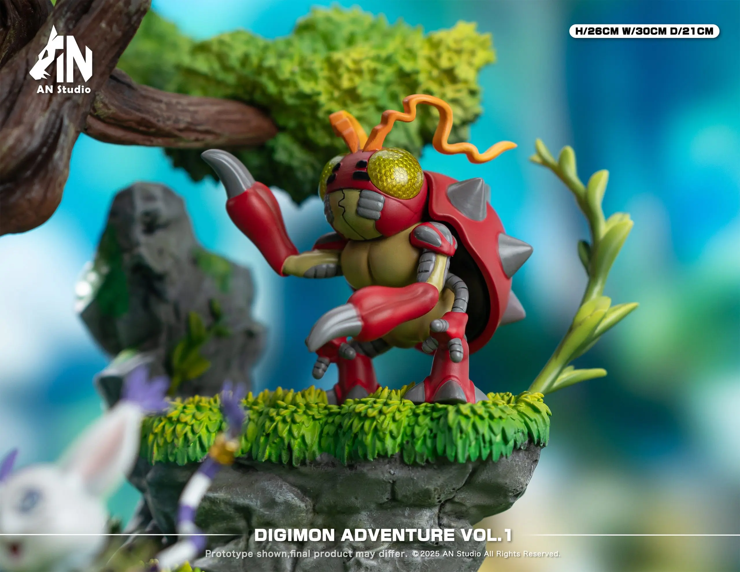 AN Studio - Digimon Digimon Desktop Ecology Series #1 Statue(GK)