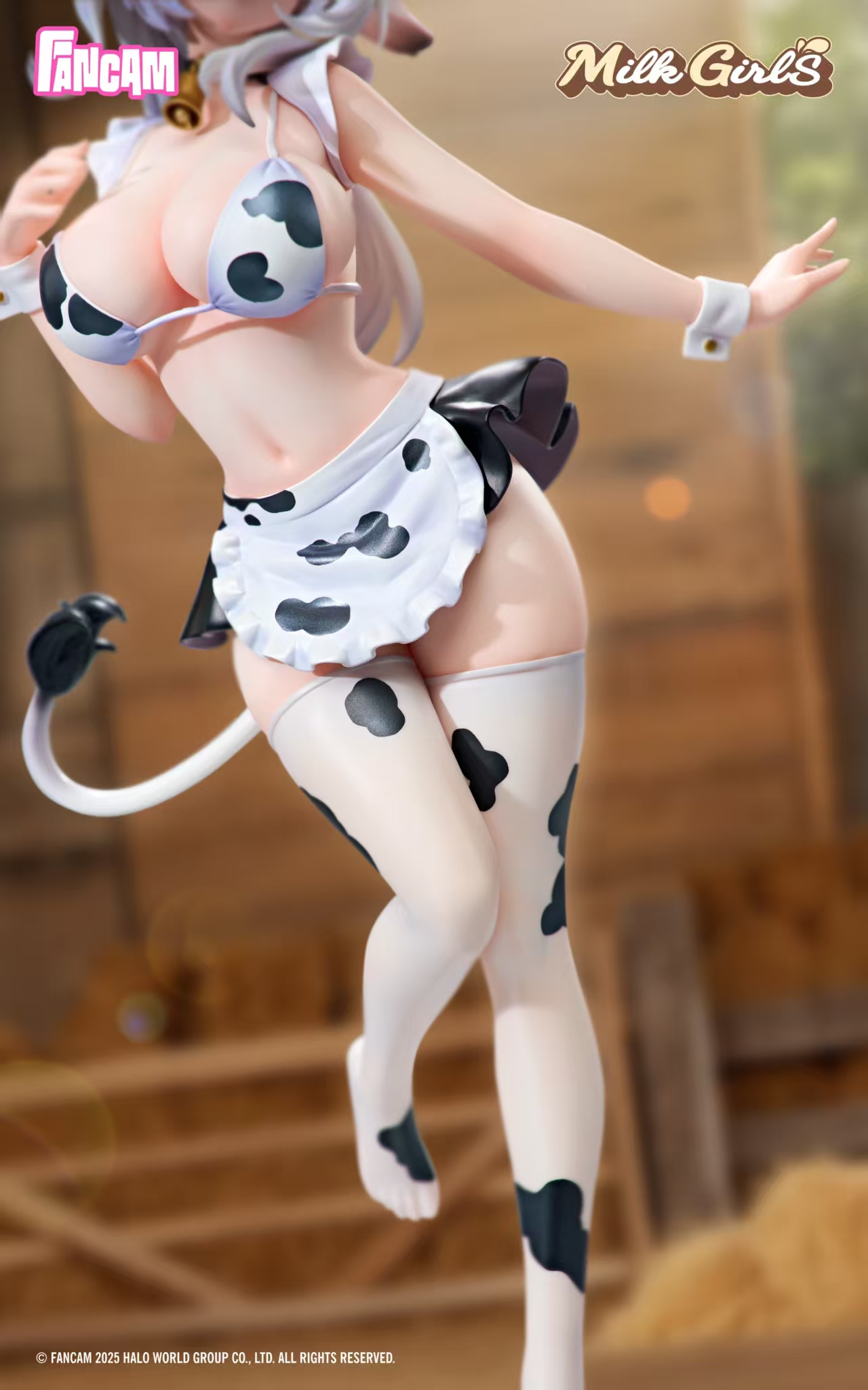 Pre-sale FANCAM Beautiful Girls Series Figures Second Edition MilkGirls  Milk Girls Scale 1/6 Sample Height Approximately 29cm (including base) (GK)-KWII-GK