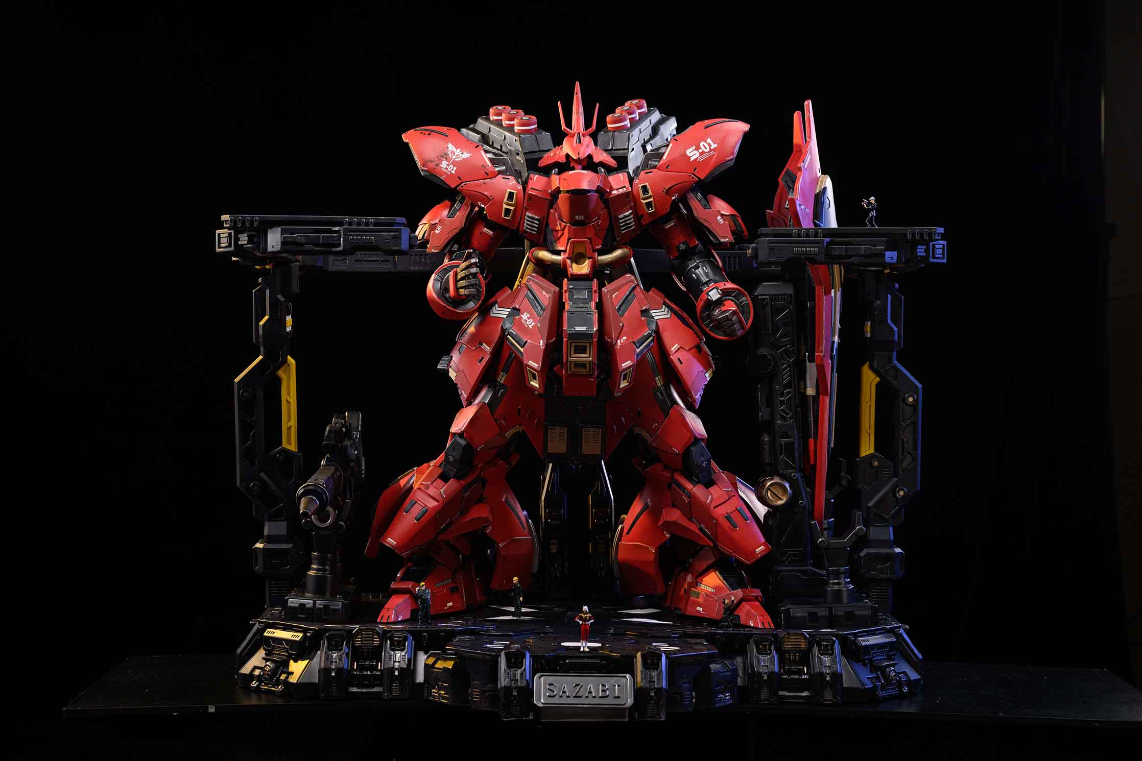 Mecha Era Red Robot, 1/30 Scale Action Figure, JJSD Studio, Soldier Statue GK18+ Pre-sale