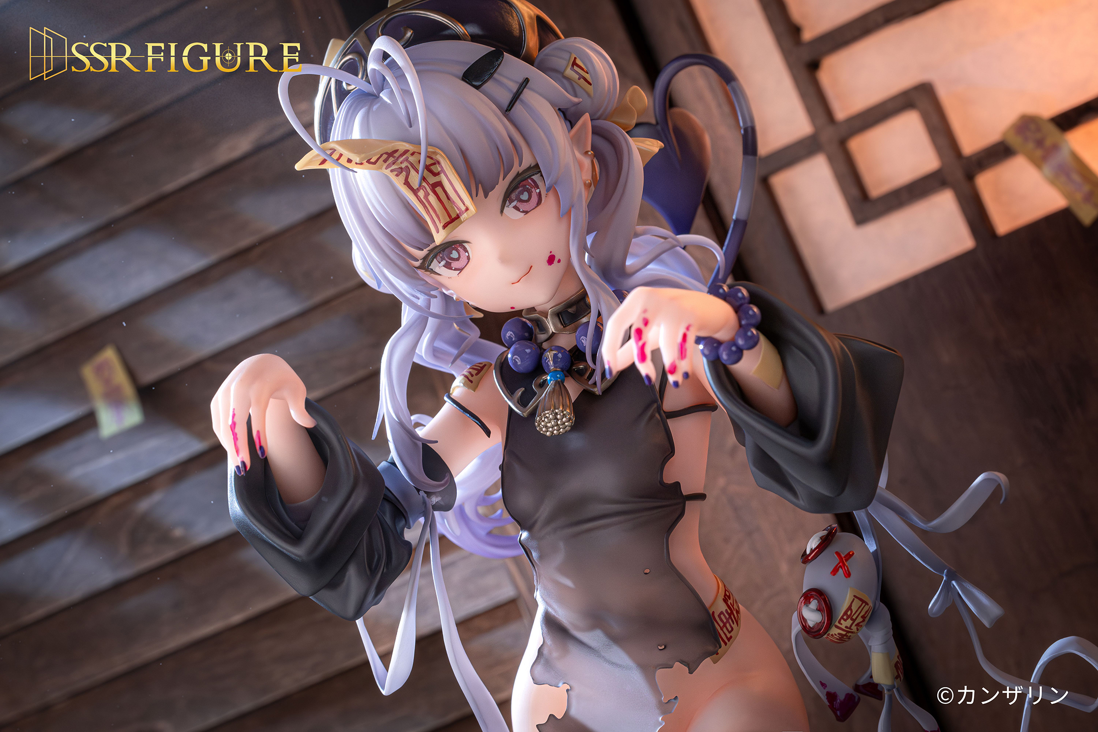Pre-sale SSR FIGURE Kanna of the Dead Zombie Ver. 1/7 figure Size Approximately H=245mm W=140mm L=130mm(GK)-KWII-GK