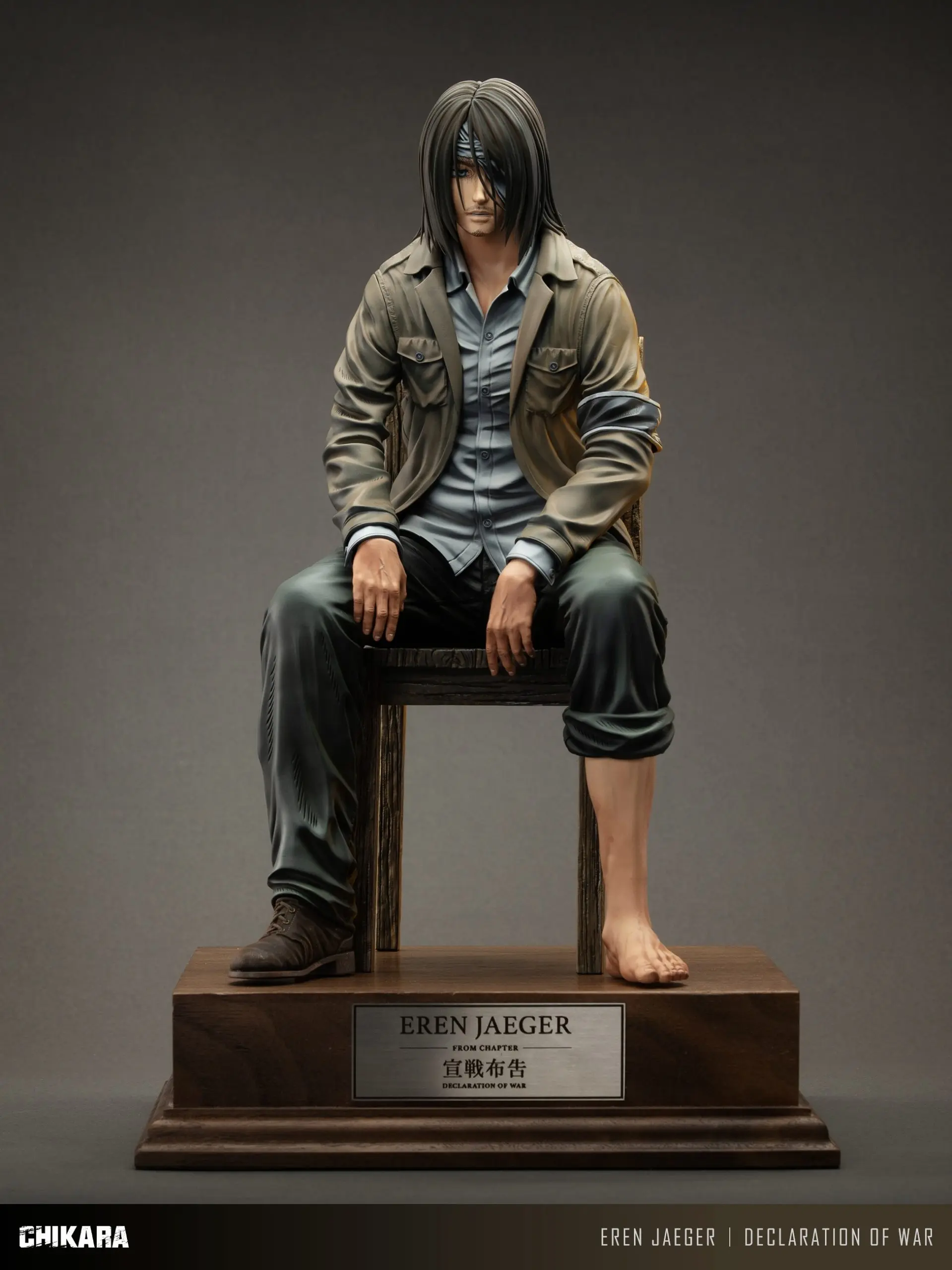 CHIKARA Studio - Attack on Titan Eren Jaeger Statue(GK)
