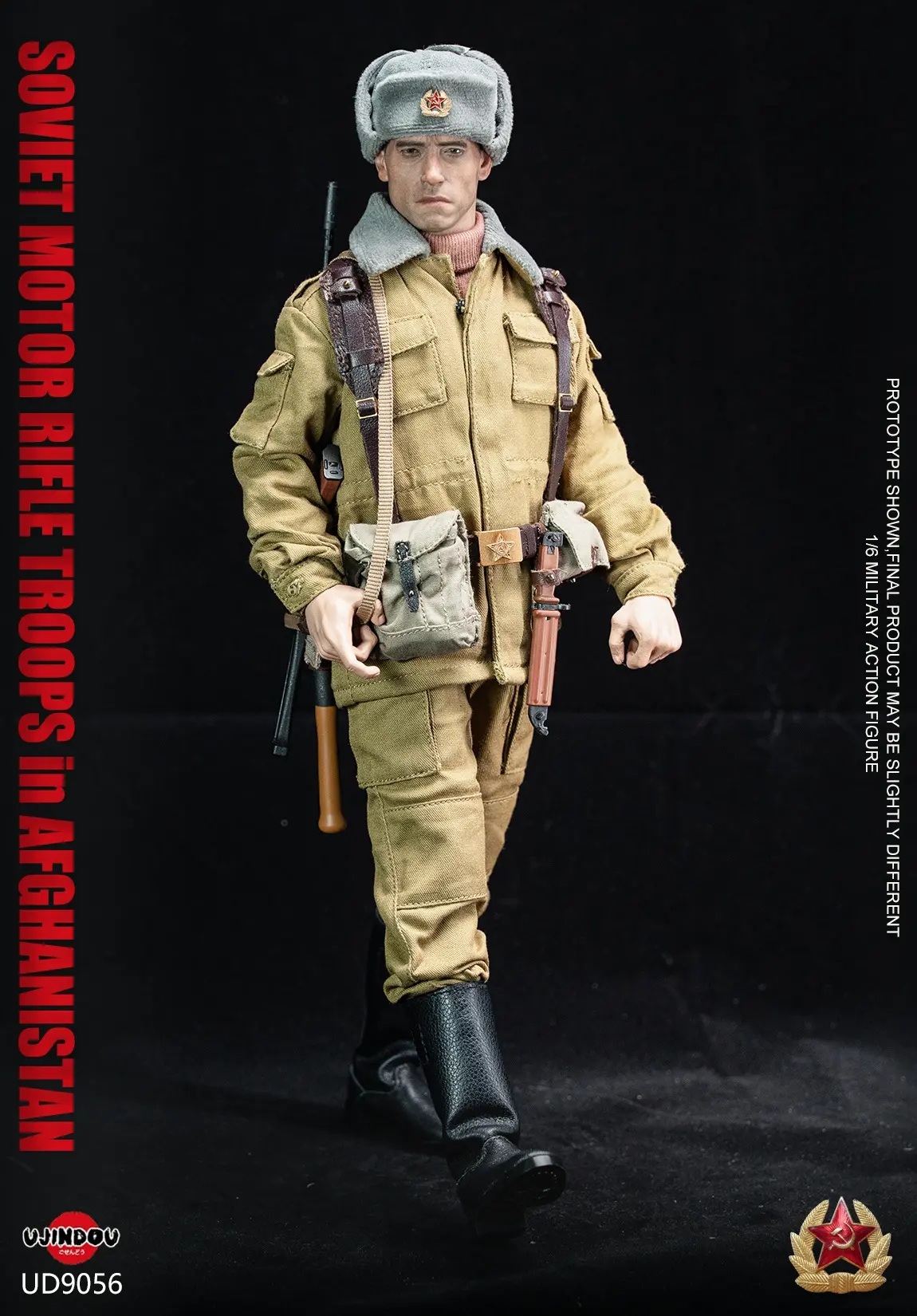 UJINDOU - UJINDOU 1/6 SOVIET MOTOR RIFLE TROOPS IN AFGHANISTAN NO UD9056 (Licensed) Statue(GK) 