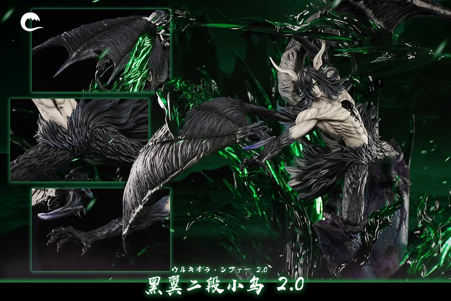 BLEACH Black Wing Ulquiorra Second Stage Blade Form 2.0 1/6 Statue(GK) -CHENG Studio