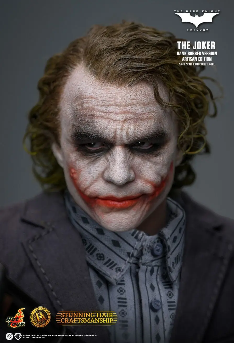 Hottoys - The Dark Knight Trilogy The Joker (Bank Robber Version) 1/6th scale Collectible Figure DX50 (Licensed)Action Figure