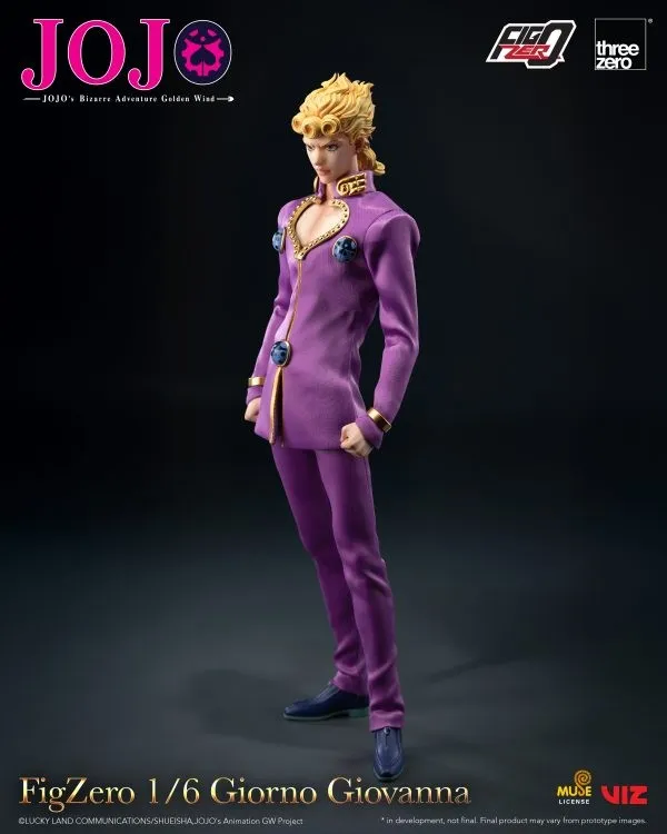 JoJo's Bizarre Adventure: Golden Wind FigZero Giorno Giovanna 3Z06570M0 (Copyright)1/6 Action Figure Statue(GK)-Threezero-KWII-GK