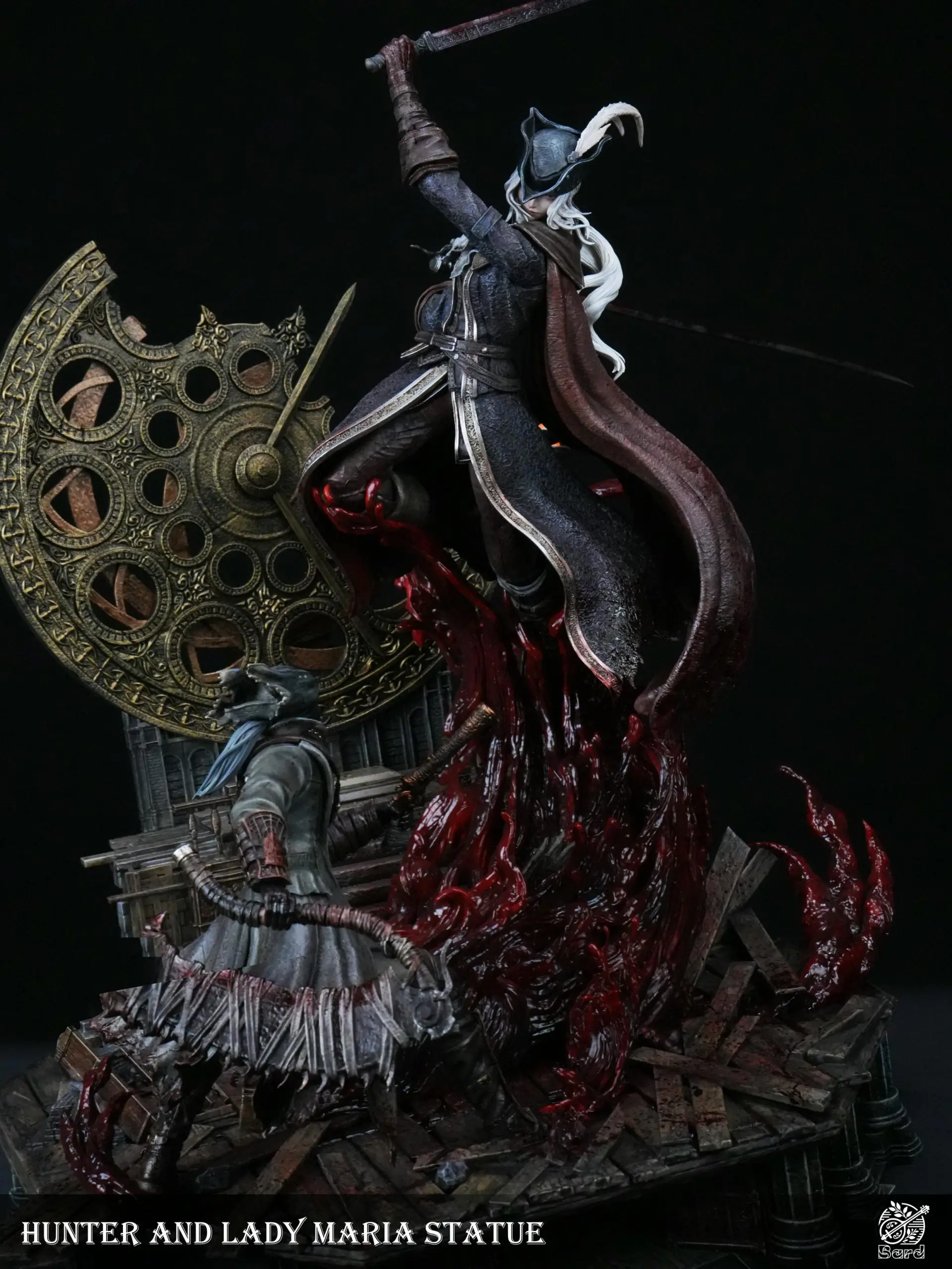 Bard Studio - Bloodborne Fight in the Astral Clock Tower Lady Maria vs Hunter Statue(GK)