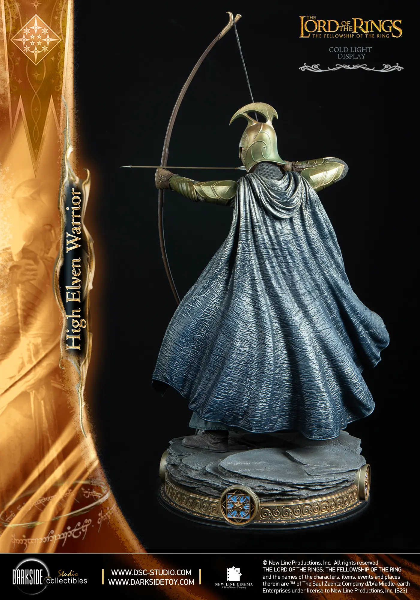 Darkside Collectibles Studio - High Elven Warrior John Howe Signature Edition (Licensed)Statue(GK)