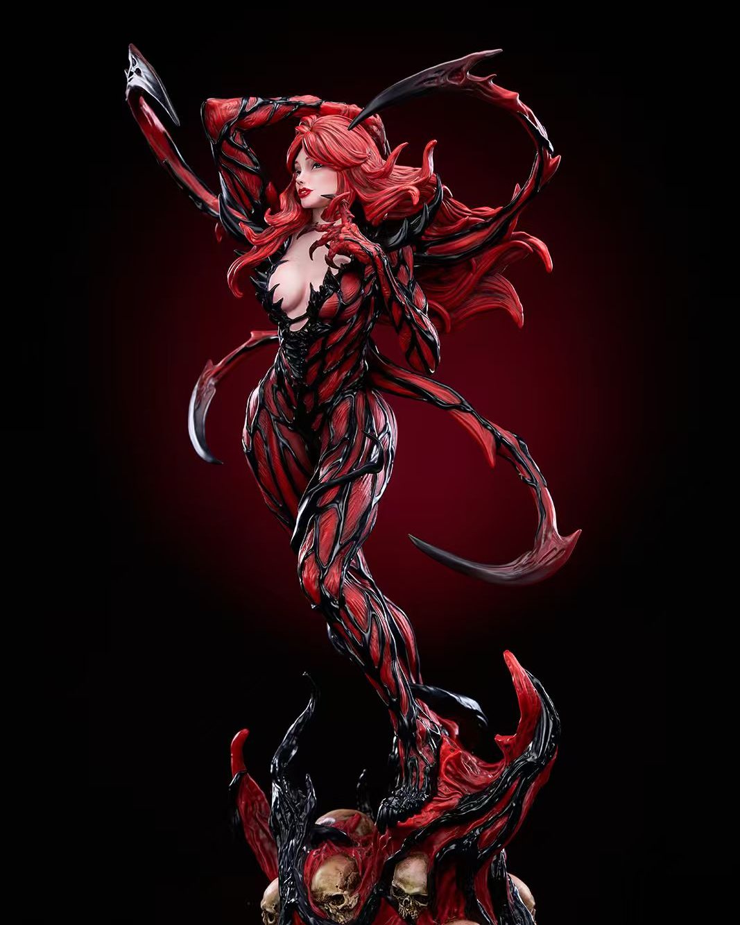 C4studio Custom Collectible - Mary Jane Carnage Marvel Statue 