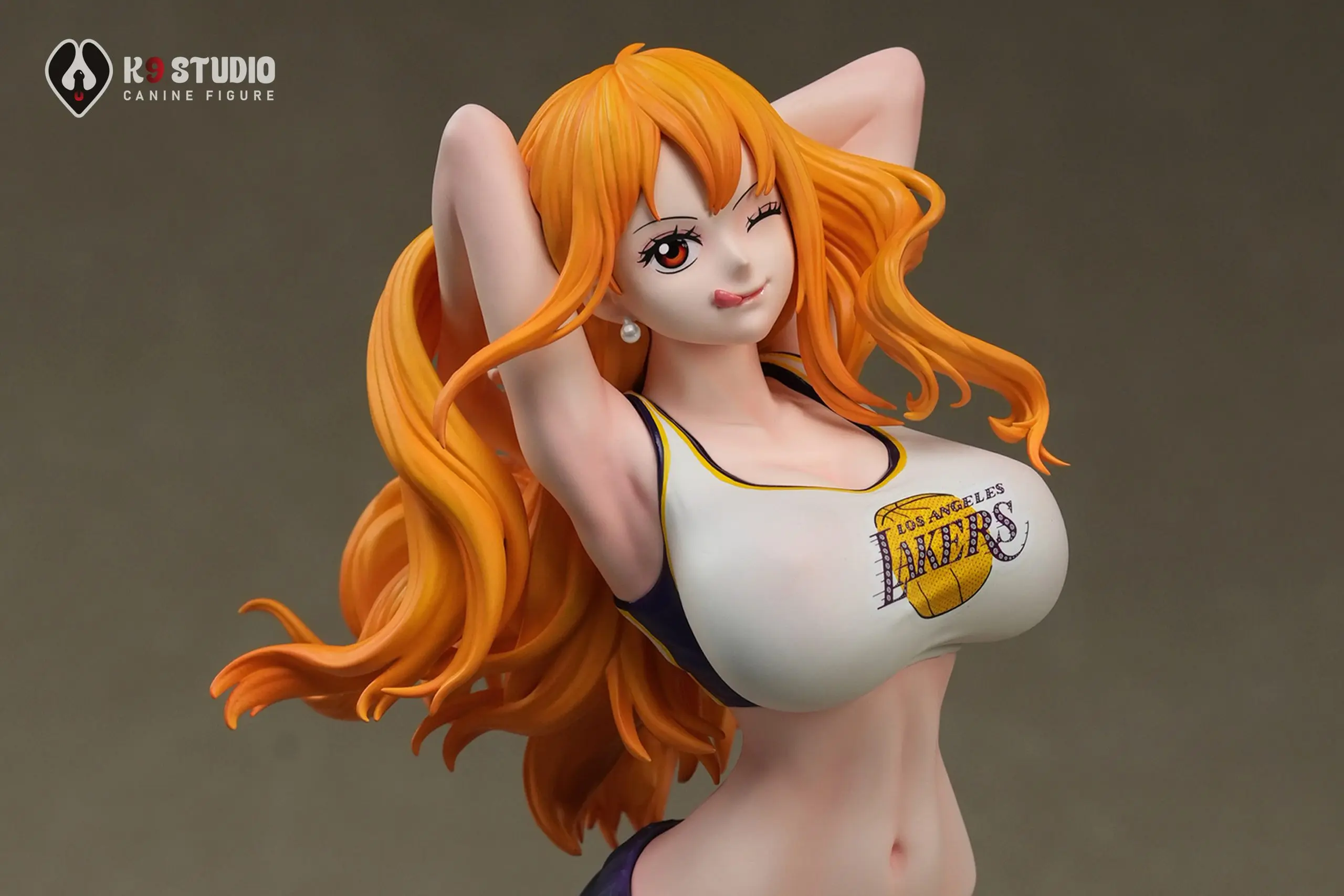 K9 Studio - One Piece Straw Hat Basketball Team 1/6 Nami Full-Body Statue(GK)