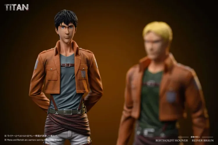 Attack on Titan-Bertholdt Hoover & Reiner Braun 1/6Statue (GK) Figure-TITAN Studio Pre-sale