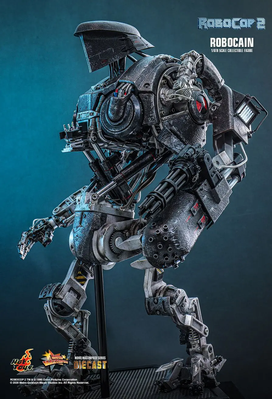 Hottoys - RoboCop 2 RoboCop & RoboCain 1/6th scale Collectible Figure MMS827 MMS828 (Licensed)Action Figure