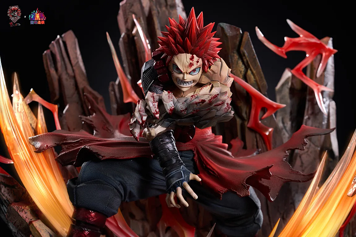 My Hero Academia - Kirishima Eijiro with LED 1/5 & 1/6 Statue (GK) -Weare A Design & Climax Studio