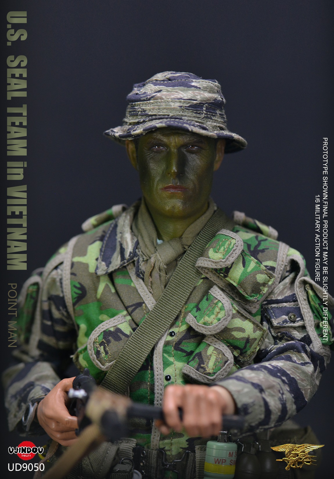  US  SEAL TEAM in Vietnam-POINT MAN UD9050 (Licensed) 1/6 Statue (GK)- UJINDOU