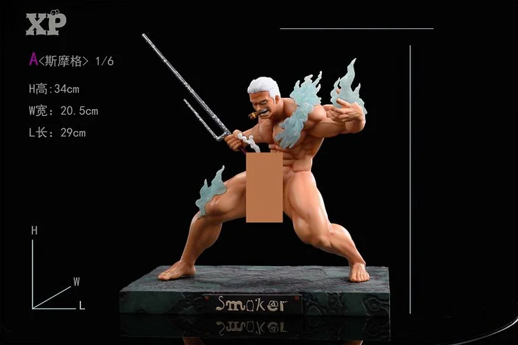 One Piece Smoker  1/6 scale, statue GK18+, pre-sale