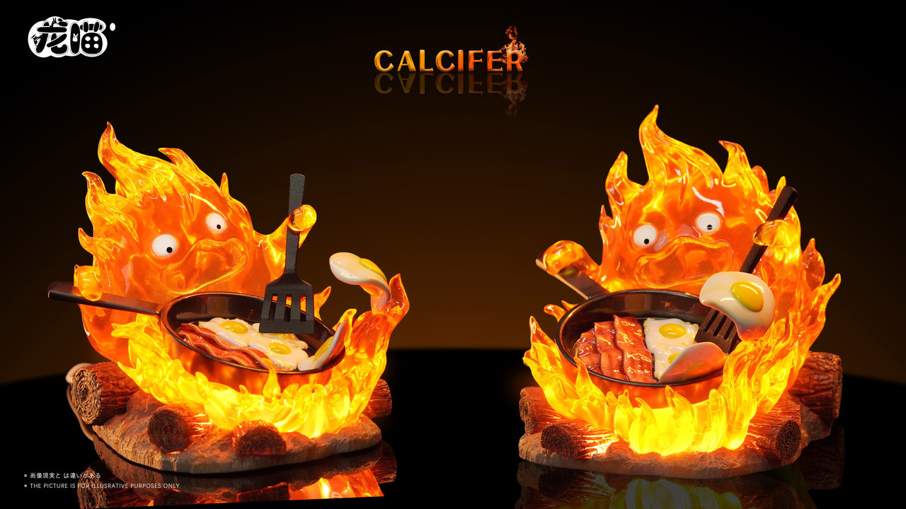 Chef Calcifer with LED Statue(GK) -LongMiao Studio