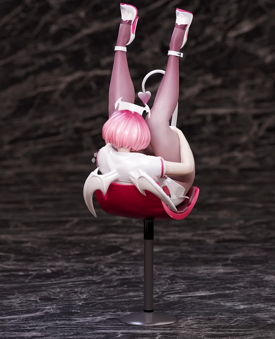 Original Evil Succubus in a Nurse Outfit (Licensed) 1/6 Statue (GK)-Soda Studio