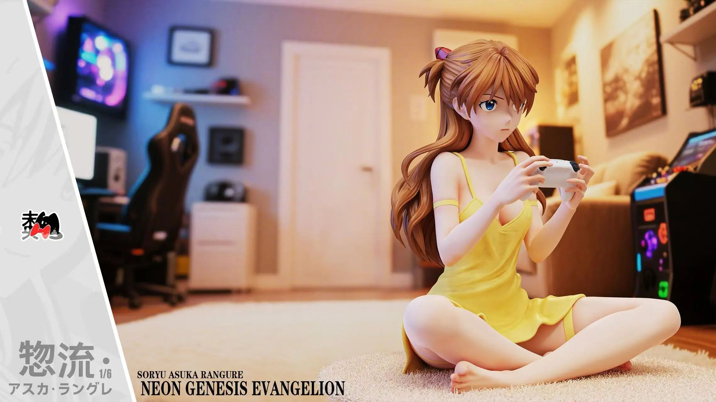 Wei Yang Studio - Game Console Asuka Neon Genesis Evangelion Statue 