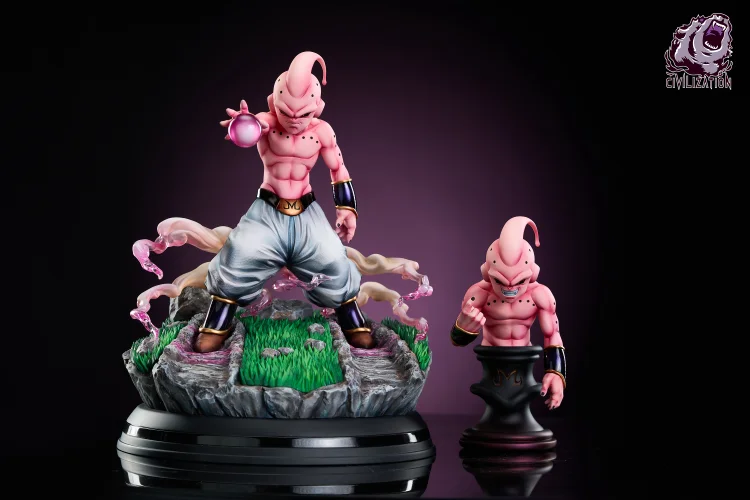  DRAGON BALL-Majin Buu with LED 1/4 & 1/6  Statue GK-Civilization Studio Pre-sale