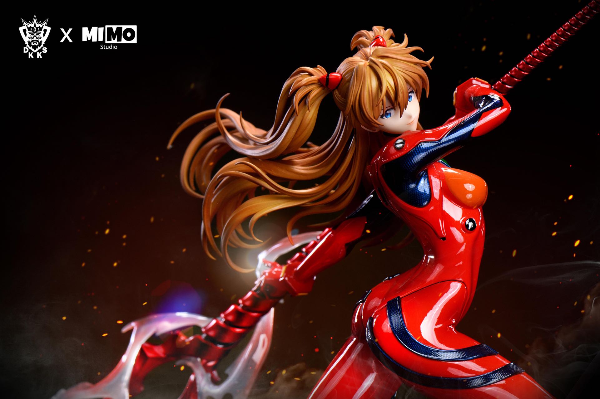 Dark King Studio X MIMAN Studio - Battle Suit Asuka X Young Asuka Neon Genesis Evangelion