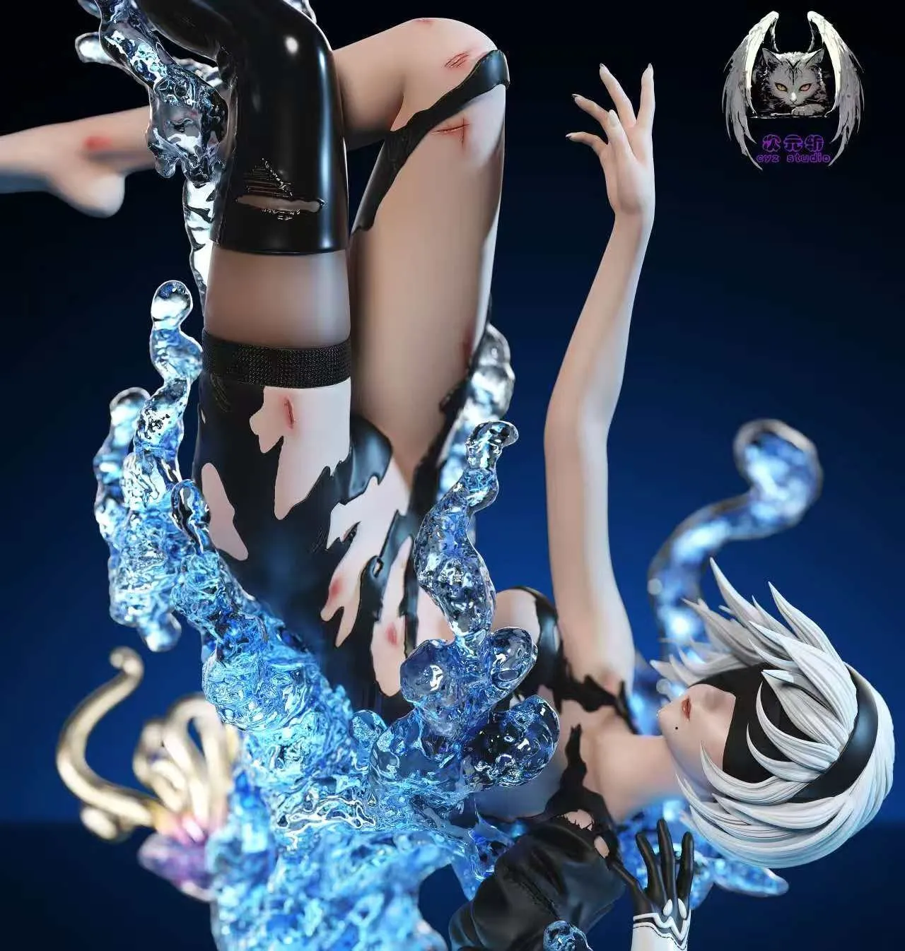 CYZ Studio - NieR: Automata 2B & Code Geass C.C. Statue