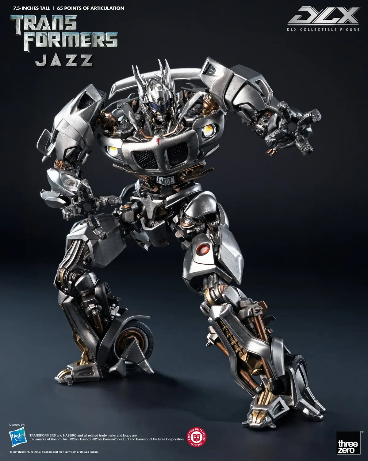 Threezero - Transformers DLX Jazz 3Z09000W0 3Z10460W0 (Licensed) Statue(GK)