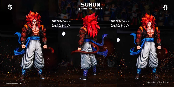 plastic soul Studio - DRAGON BALL  Gogeta Statue