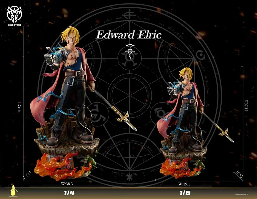 Mask Studio - NEXT DIMENSION - Edward Elic 1/6 & 1/4 Statue(GK)