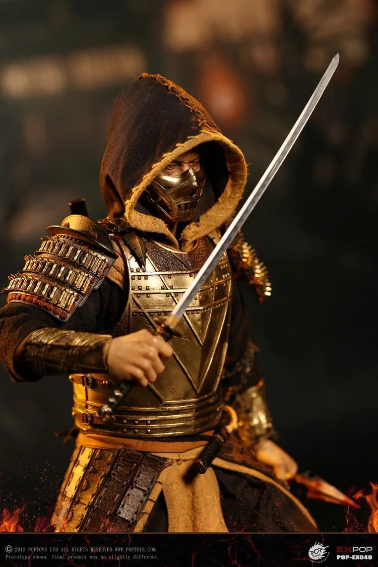 Original 1/6 Representative from Hell Warrior Scorpion POP EX049 (Licensed) Action Figure-POPTOYS Studio Pre-sale-KWII-GK