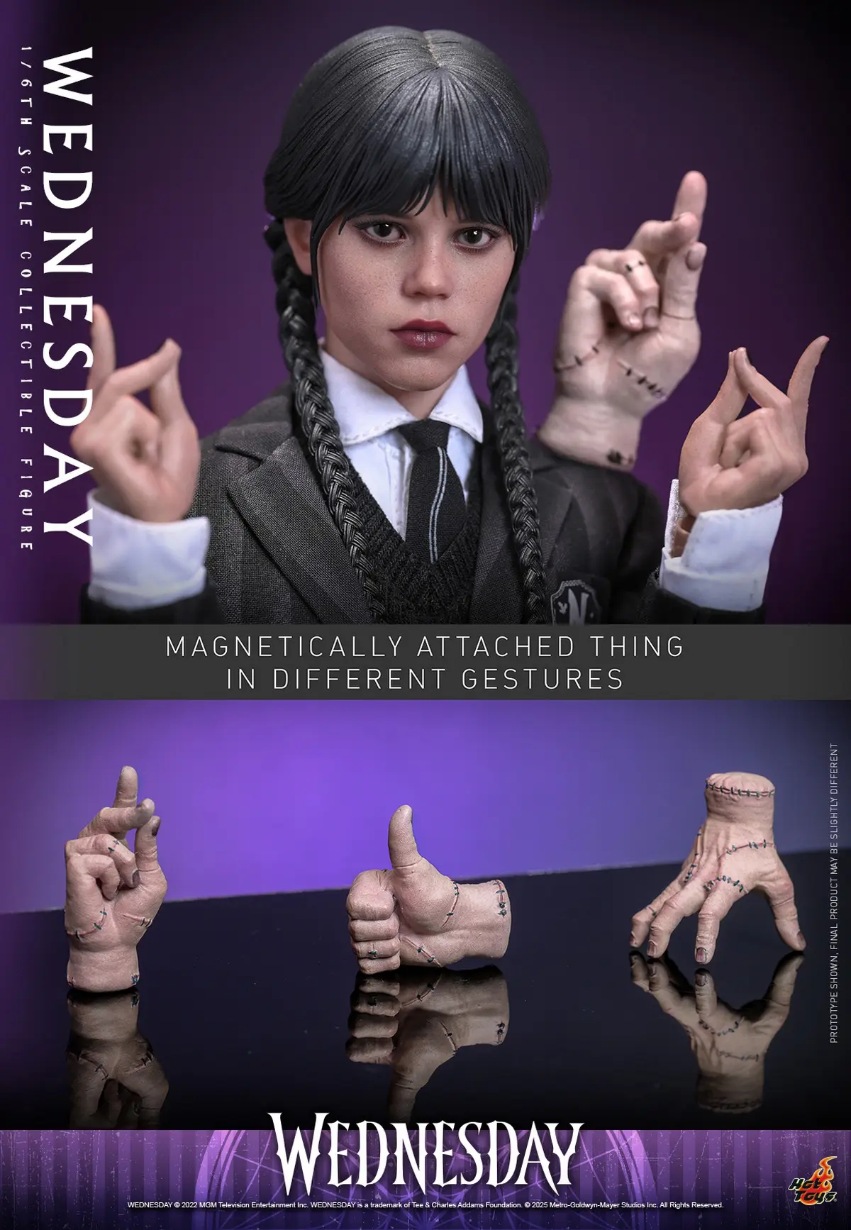 Hottoys - Wednesday 1/6 Scale Figure TMS135 (Licensed)Statue(GK)