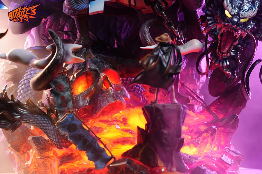 One Piece Kaido with LED  Statue (GK) -JiKe Studio