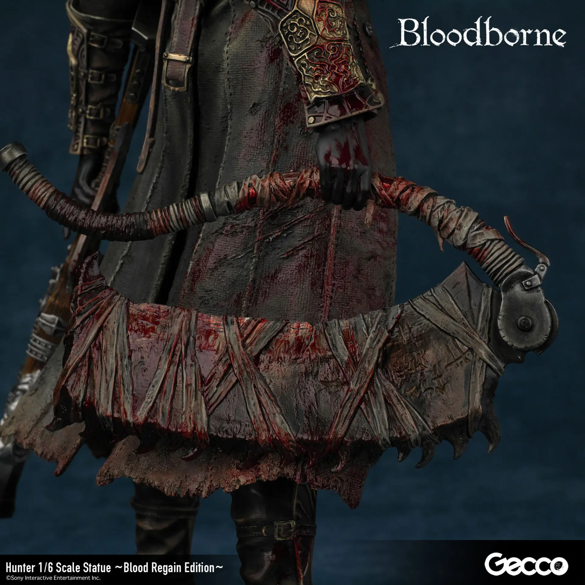 Gecco Studio - Bloodborne Hunter  Blood Regain Edition (Licensed)   1/6 Scale Statue (GK) 