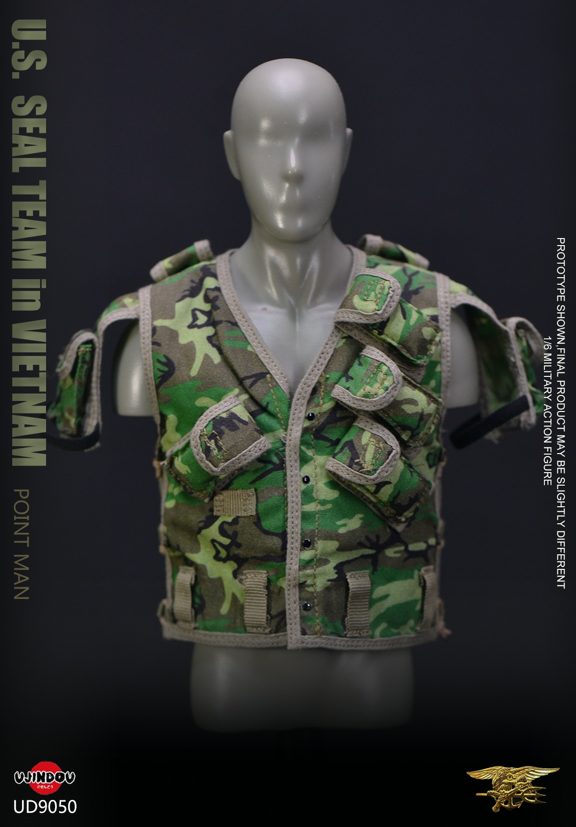  US  SEAL TEAM in Vietnam-POINT MAN UD9050 (Licensed) 1/6 Statue (GK)- UJINDOU