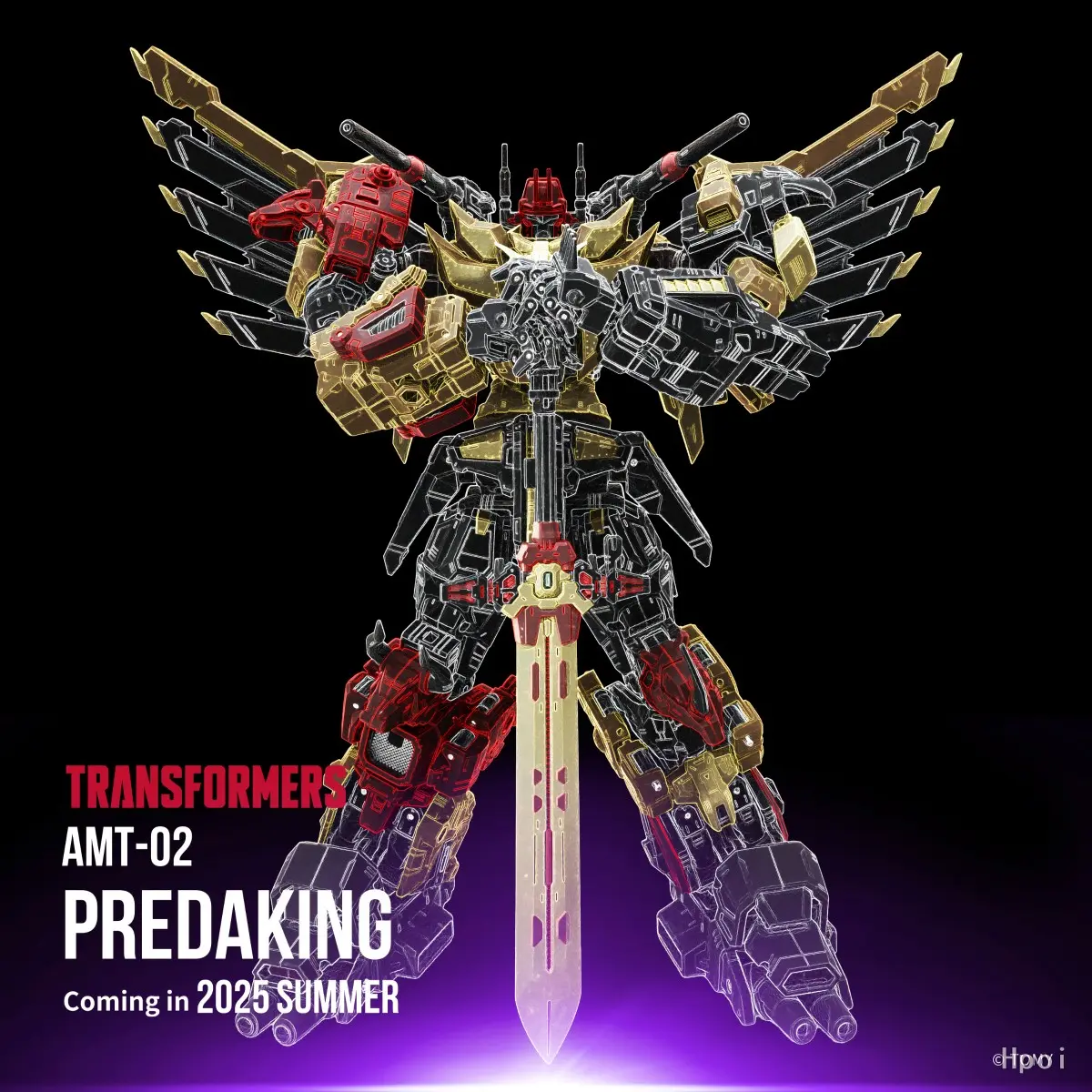 TAKARA TOMY - Steel Mecha God AMT-02 Predaking (Licensed)Statue(GK) 