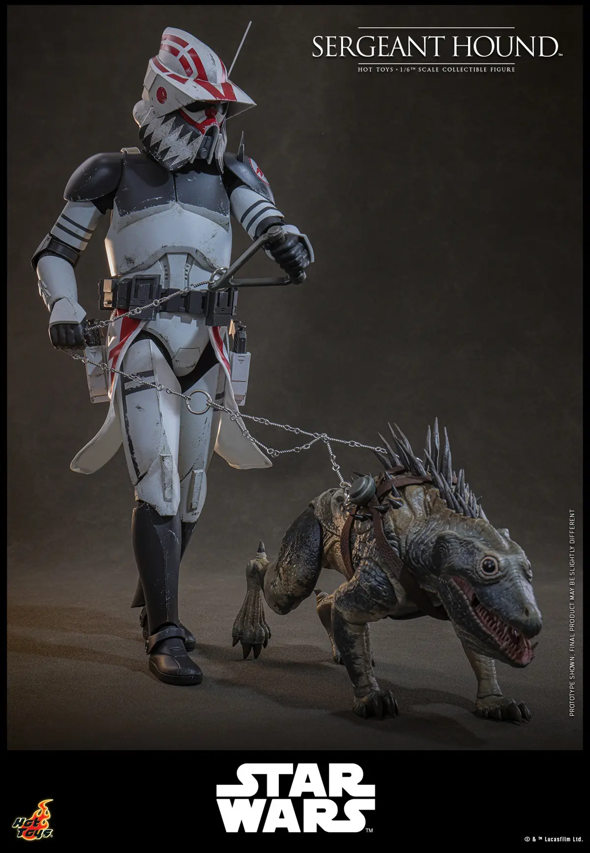 Hottoys - Sergeant Hound 1/6 Scale Collectible Figure TMS167 (Licensed) Statue(GK)