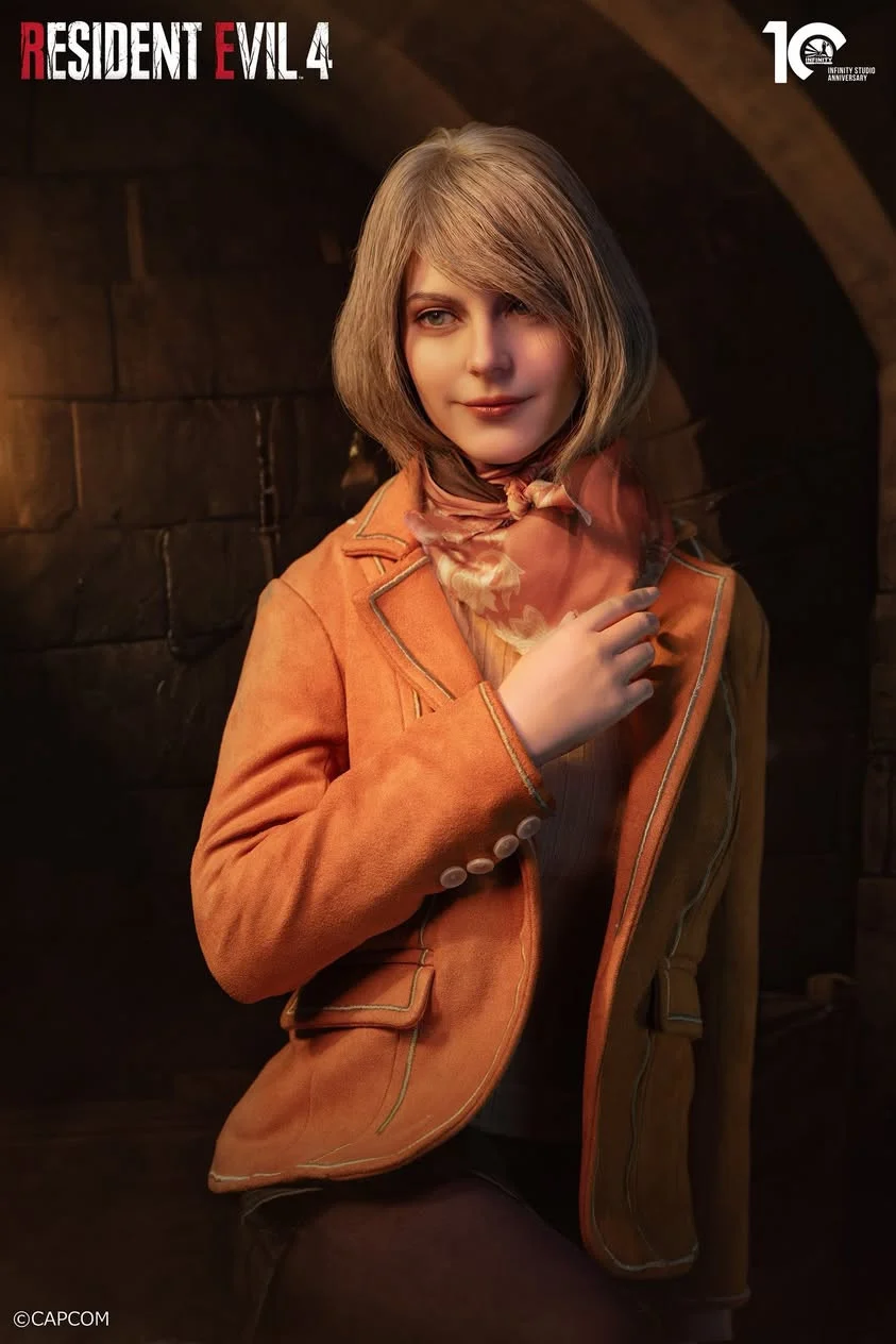 Infinity Studio - Resident Evil 4 Remake - Ashley Graham  Statue Licensed