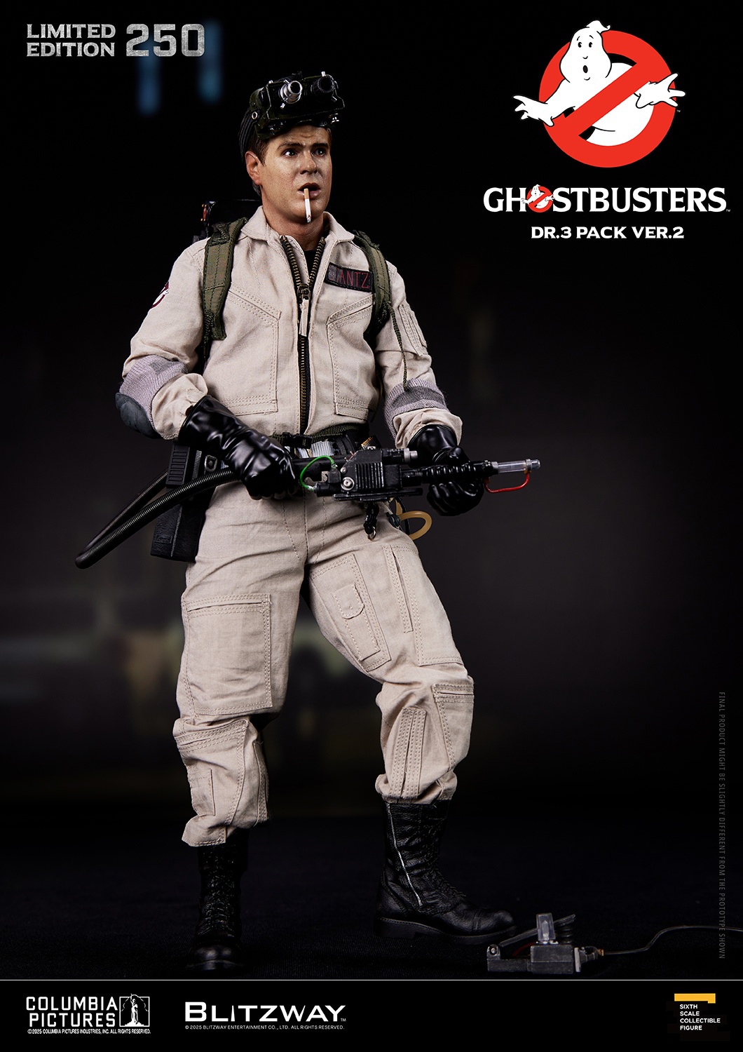 Ghostbusters Spengler Stantz Venkman Zeddemore 1/6 Scale Action Figure (Licensed)-BLITZWAY