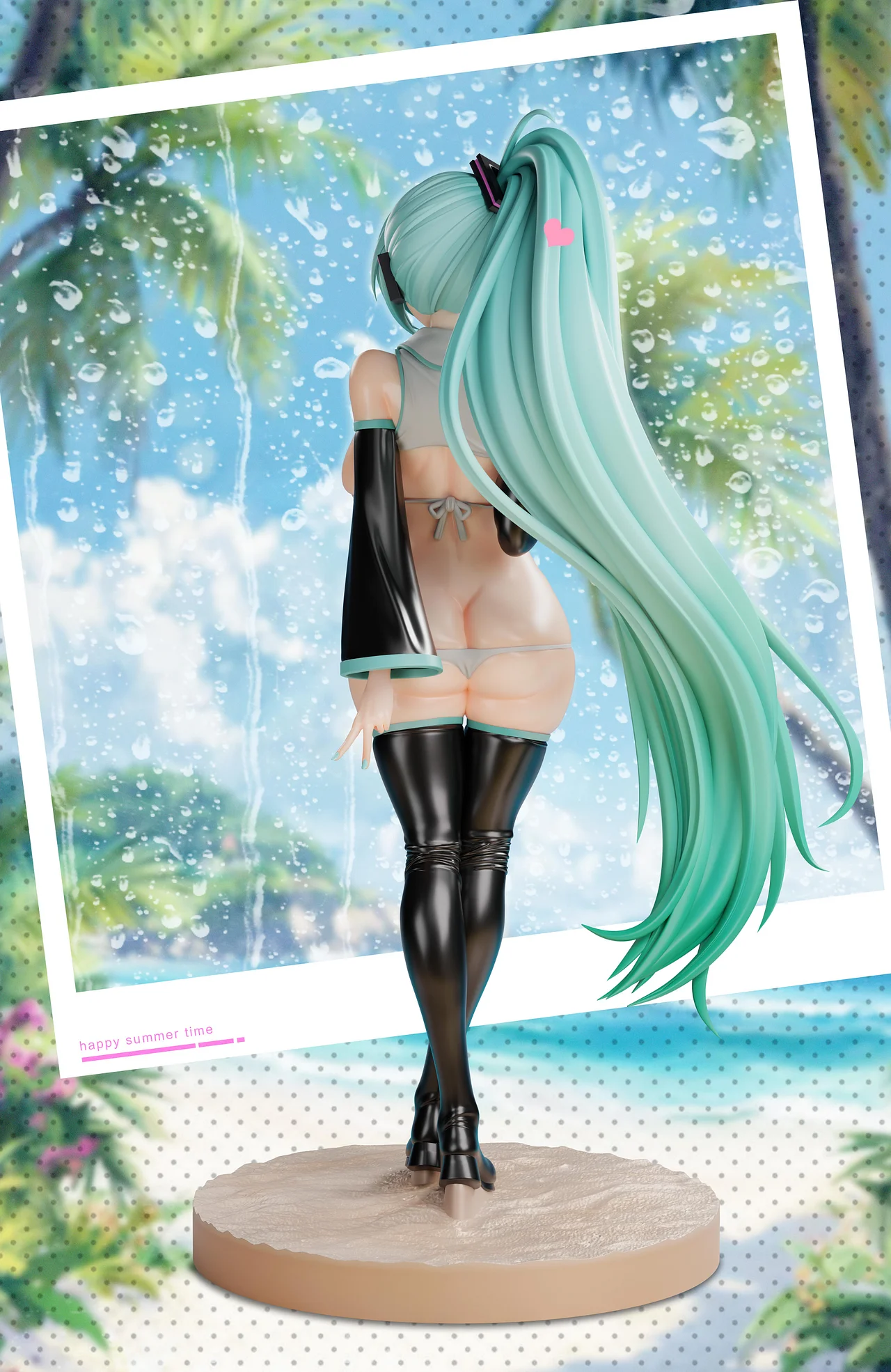 Project Sekai Ponytail Hatsune Miku Statue(GK) (Adult 18+)-Thistles and thorns Studio