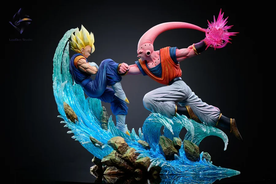 LoaDen Studio - DRAGON BALL - Vegetto vs Buu with LED 1/6 Statue(GK) 