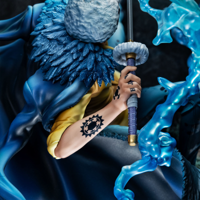 MH POP MAX One Piece Trafalgar D. Water Law (Licensed) Statue(GK) - MegaHouse Studio