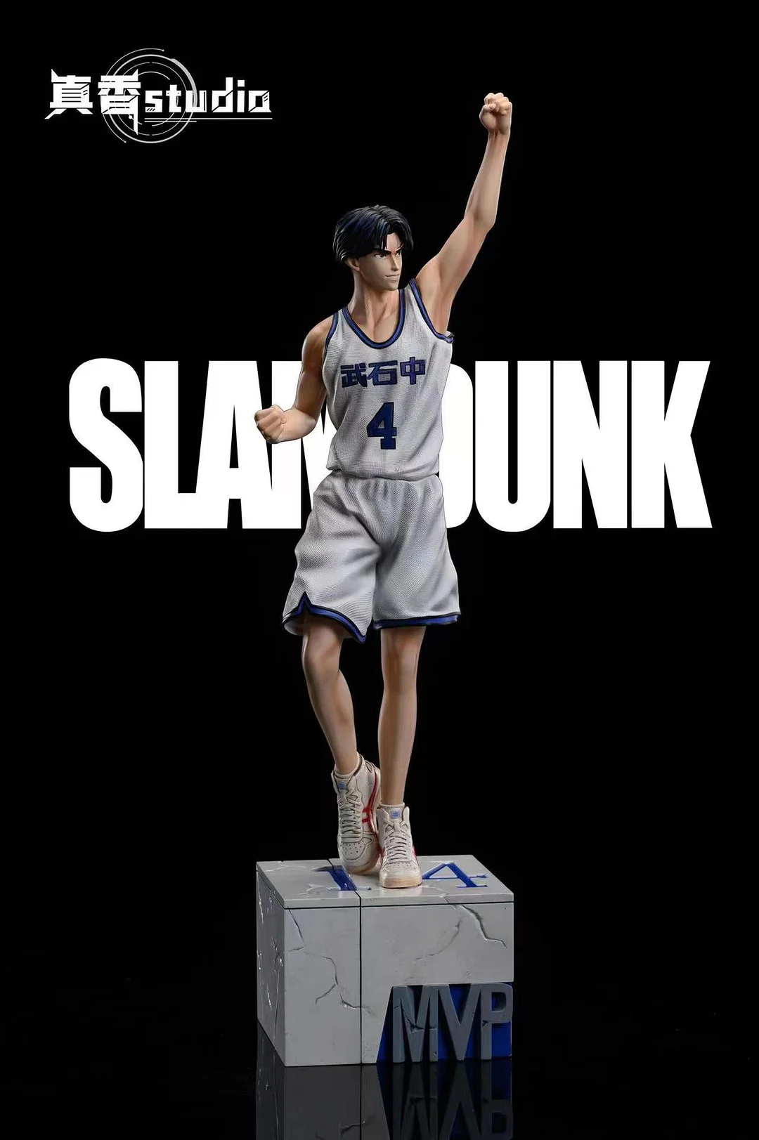 In stock-SLAM DUNK1/6 Scale MVP Hisashi Mitsui Statue (GK)-ZX Studios