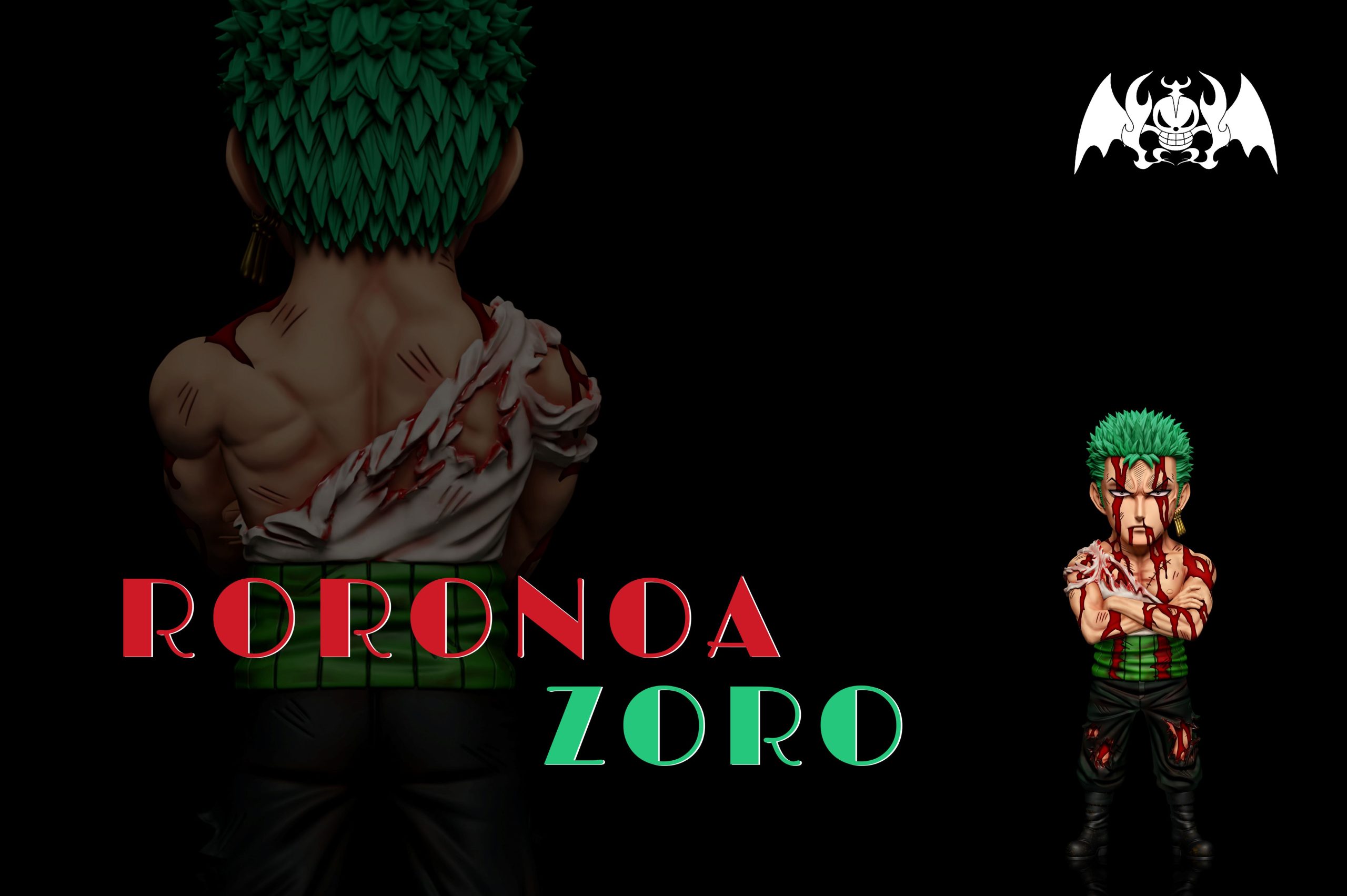One Piece Thriller Bark 14 Bloody Zoro Statue(GK) -A+ Studio