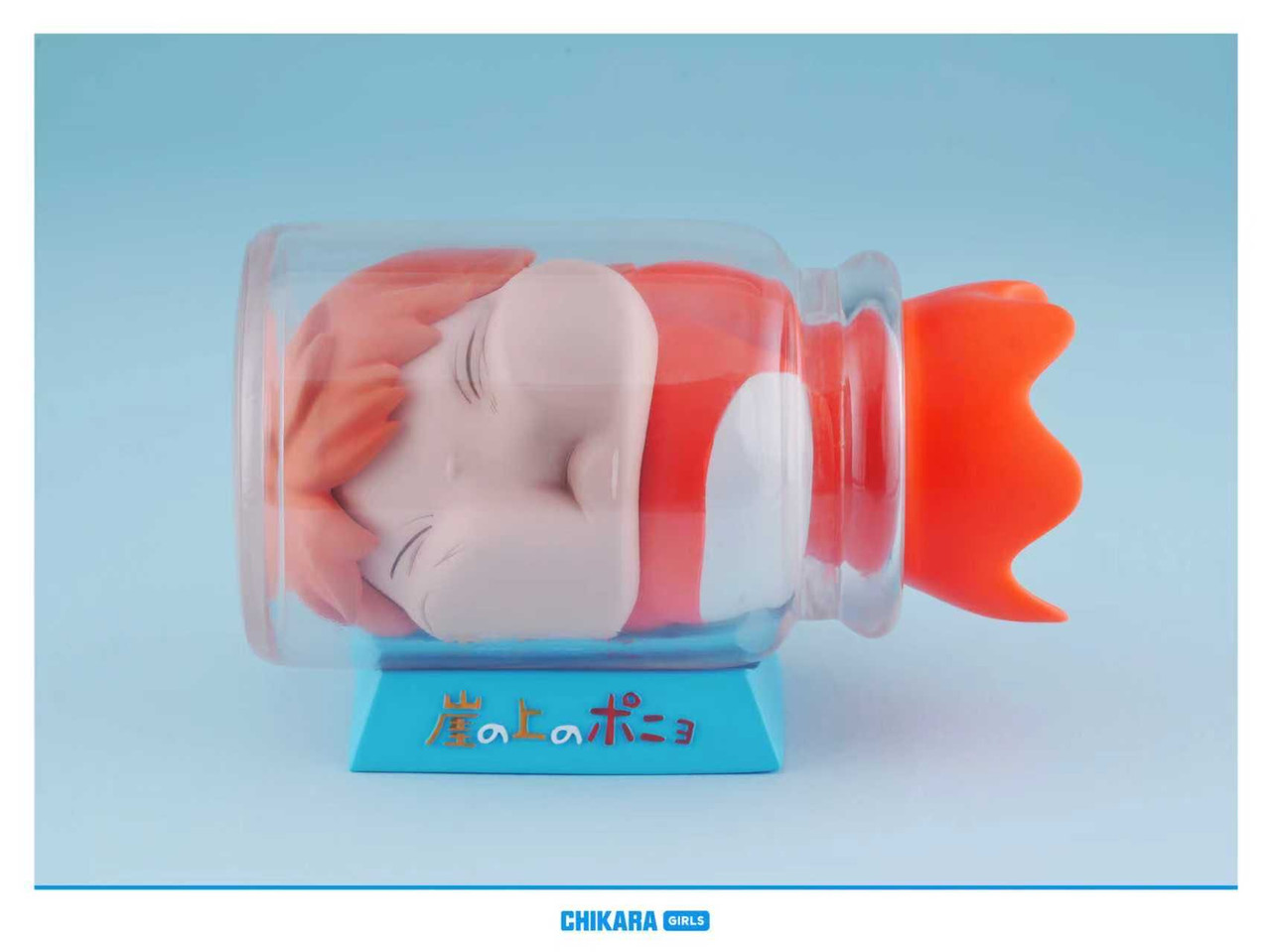 Ponyo on the Cliff Ghibli Desktop Collection 1/1 Ponyo Replica Bottle Statue(GK) - CHIKARA Studio